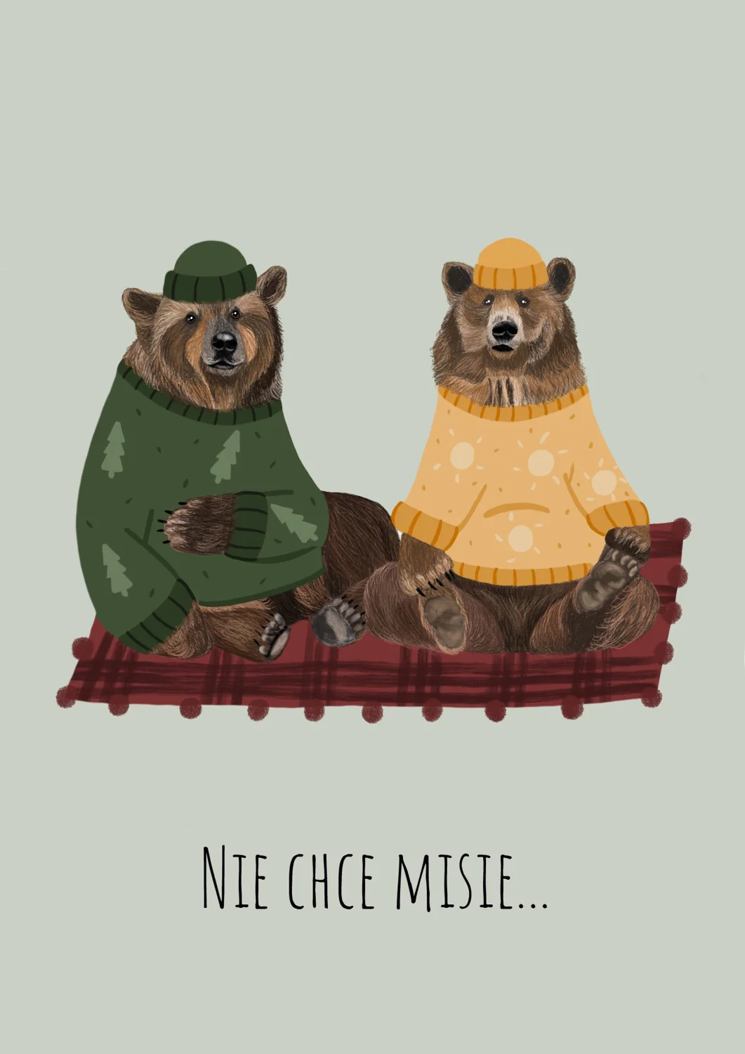 Plakat Misie