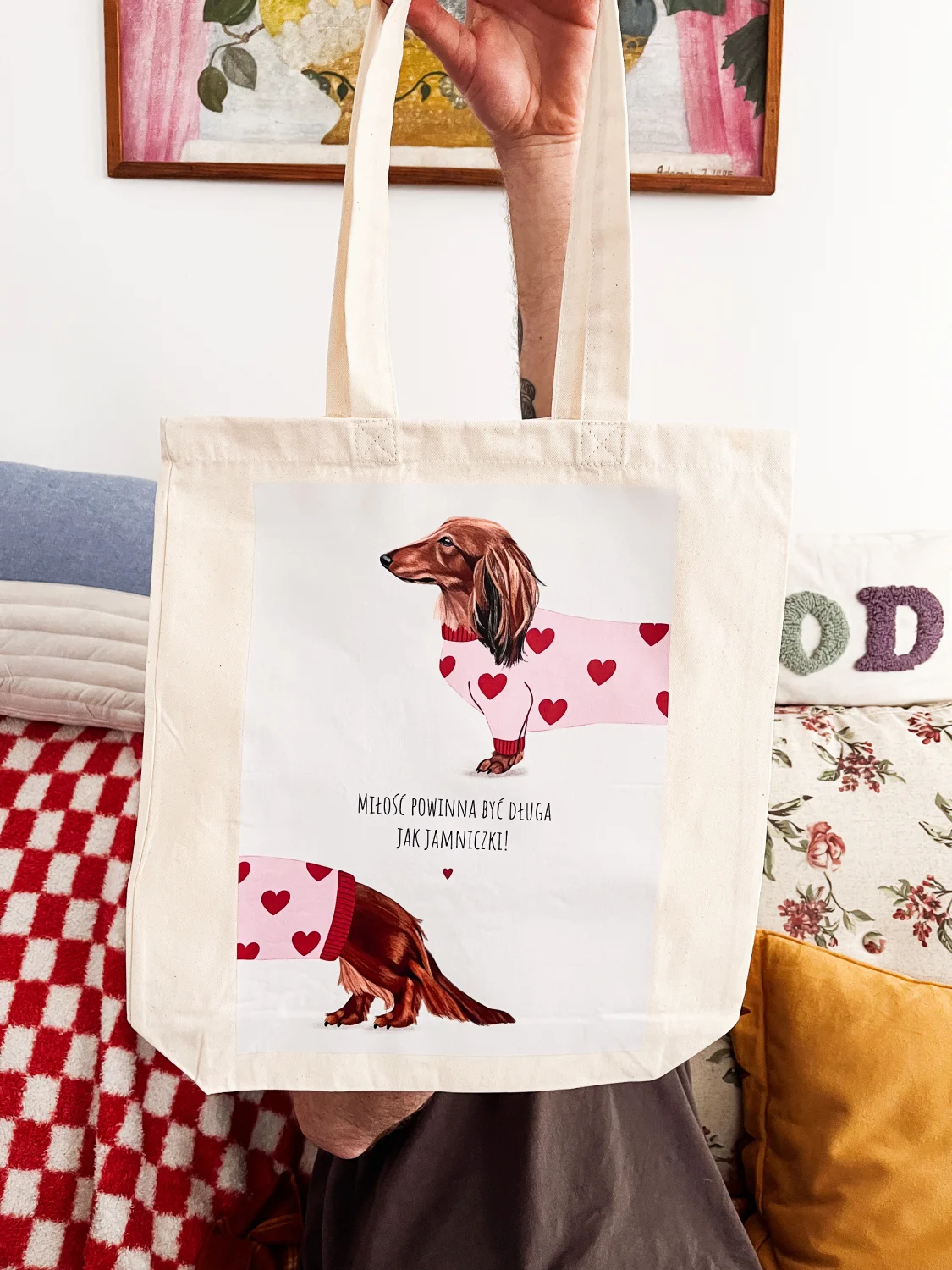 Dwustronna Torba z Jamniczkami