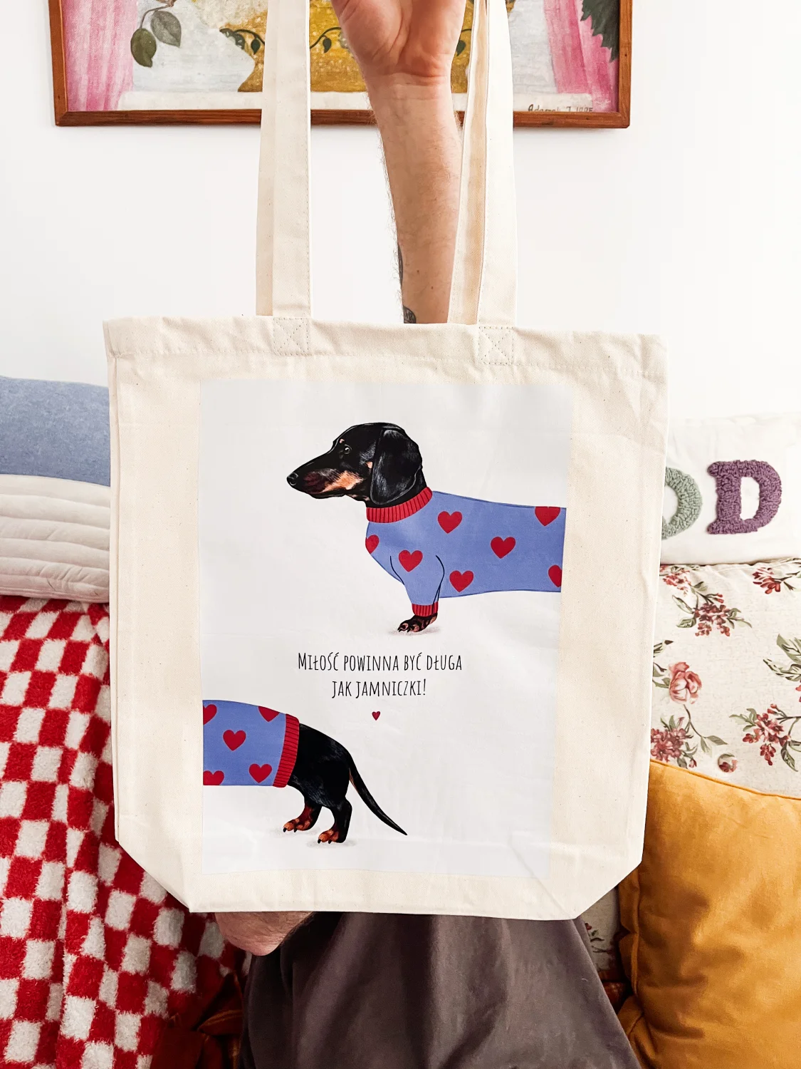 Dwustronna Torba z Jamniczkami